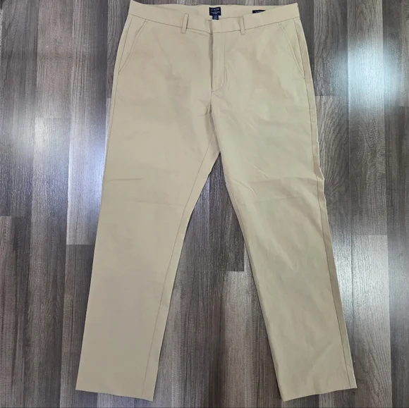 J Crew Thompson Flex Lightweight Breathable Stretch Tapered Tech Pants/Chinos.36 - Picture 1 of 10